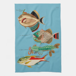 熱帯魚 キッチンタオル