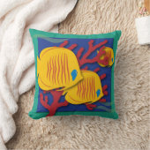 熱帯魚 クッション (ブランケット)
