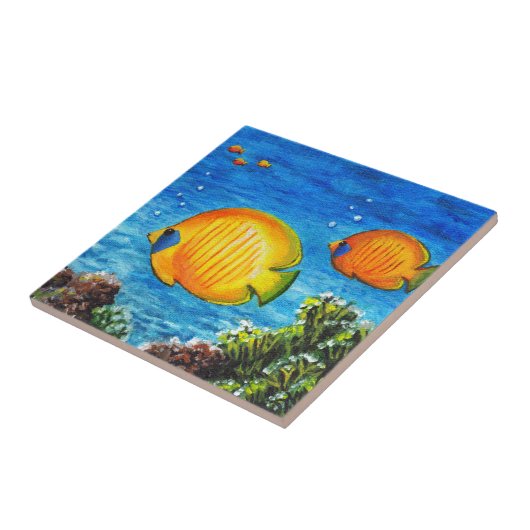 熱帯魚 タイル (側面)