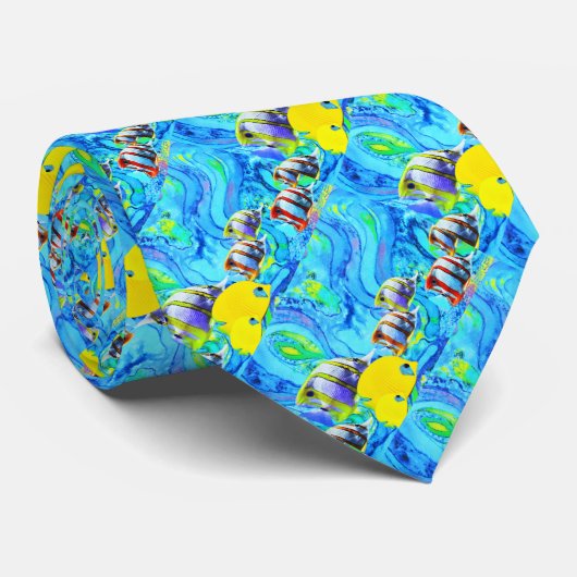 熱帯魚 ネクタイ (ロール)