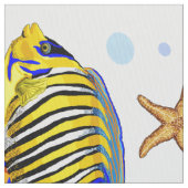 熱帯魚 ファブリック (クローズアップ)