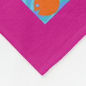 熱帯魚 – フリースブランケット – 小 (角)