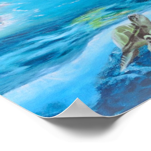 熱帯魚 ポスター (角)