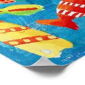 熱帯魚 ポスター (角)