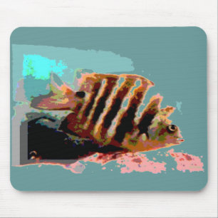 熱帯魚 マウスパッド