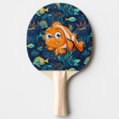 熱帯魚 卓球ラケット (正面)