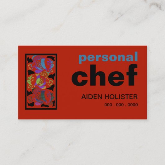 熱帯魚 名刺 (正面)