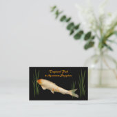 熱帯魚・水族館 名刺 (スタンド正面)