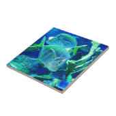 熱帯魚(青) タイル (側面)