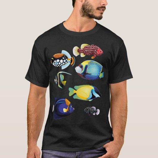 熱帯魚 Tシャツ (正面)