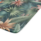 熱帯鮮やかジャングルパターン カッティングボード (角)