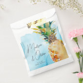 熱帯鮮やかパイナップル水結婚色 フェイバーバッグ (封をした状態)