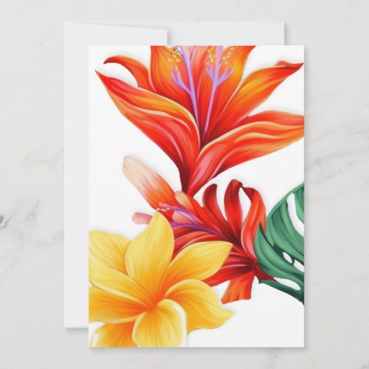 熱帯鮮やかフローラ表 (裏面)