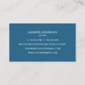 熱帯鮮やかフローラ 名刺 (裏面)