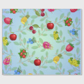 熱帯鮮やか果実夏の贈り物ラッピング紙 ラッピングペーパー (フラット)