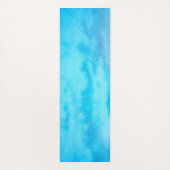 熱帯鮮やか海感動的引用文 | 名前 ヨガマット (裏面)