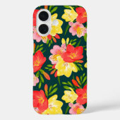 熱帯鮮やか花柄 Case-Mate iPhoneケース (裏面)