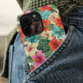 熱帯鮮やか花柄 Case-Mate iPhoneケース