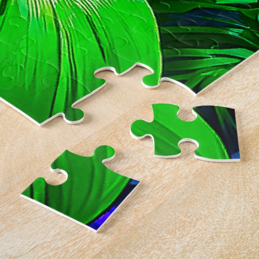 熱帯鮮やか蘭 ジグソーパズル (側面)