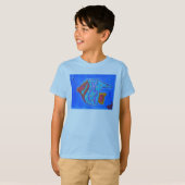 熱帯鮮やか魚 Tシャツ (正面フル)