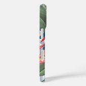 熱帯鳥のオウムと葉 Case-Mate iPhoneケース (裏面 / 右)