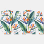 熱帯鳥のパラダイスパターン フェイバーボックス (見開き)