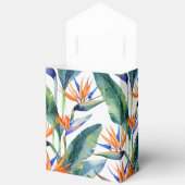 熱帯鳥のパラダイスパターン フェイバーボックス (見開き)