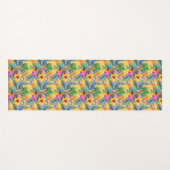 熱帯鳥のパラダイス&オーキッドサマーガーデン ヨガマット (正面(横))