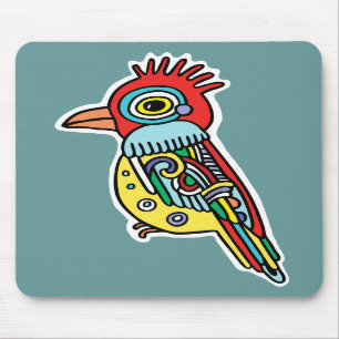 熱帯鳥のマウスパッド マウスパッド