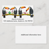 熱帯鳥の名刺 名刺 (正面/裏面)