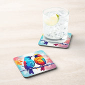 熱帯鳥の愛好家 コースター (右側)