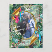 熱帯鳥の楽園 案内ポストカード (正面)