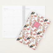 熱帯鳥の模様 |イニシャル プランナー手帳 (ディスプレー)