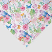 熱帯鳥の花ビーチパーティー組織 薄葉紙 (詳細)