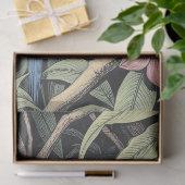 熱帯鳥はっきりしたイラストレーション 薄葉紙 (ギフト)