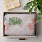 熱帯鳥シリーズ：ハミングバードデザイン4 薄葉紙 (ギフト)