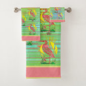 熱帯鳥タオル バスタオルセット (インサイチュ)