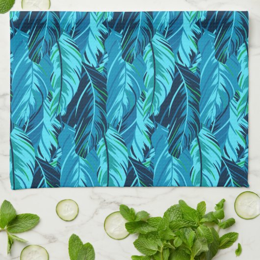 熱帯鳥 キッチンタオル (折り畳み)