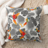 熱帯鳥 クッション (ブランケット)