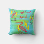 熱帯鳥 クッション (正面)