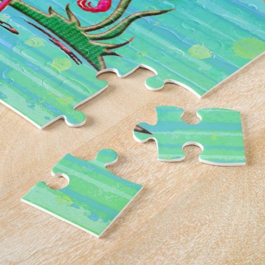 熱帯鳥 ジグソーパズル (側面)