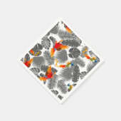 熱帯鳥 スタンダードカクテルナプキン (角)