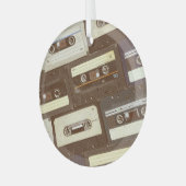 熱帯鳥：トゥーカン&パロットヴィンテージ ガラスオーナメント (正面左)