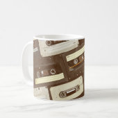 熱帯鳥：トゥーカン&パロットヴィンテージ コーヒーマグカップ (正面左)