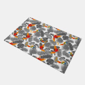 熱帯鳥 ドアマット (アングル)