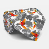 熱帯鳥 ネクタイ (ロール)
