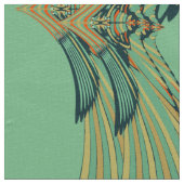 熱帯鳥 ファブリック (クローズアップ)