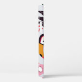 熱帯鳥、フローラの鳩パターン。 Case-Mate iPhoneケース (裏面 / 右)