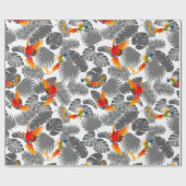 熱帯鳥 ラッピングペーパー (フラット)