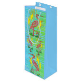 熱帯鳥 ワインギフトバッグ (裏面アングル)
